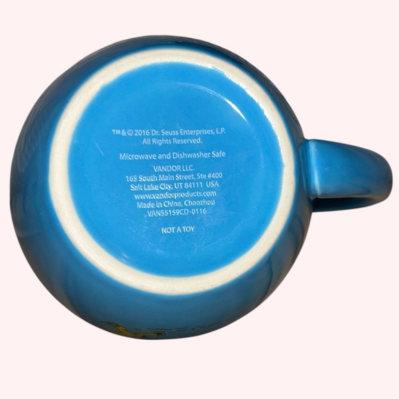 Dr. Seuss Oh! The Places You'll Go! Mug 18oz Blue NWOT - Picture 5 of 5